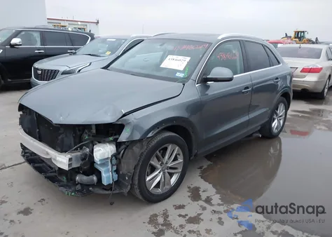 2016 Audi Q3 2.0T Premium Plus from USA, damaged, VIN WA1EFCFSXGR023798
